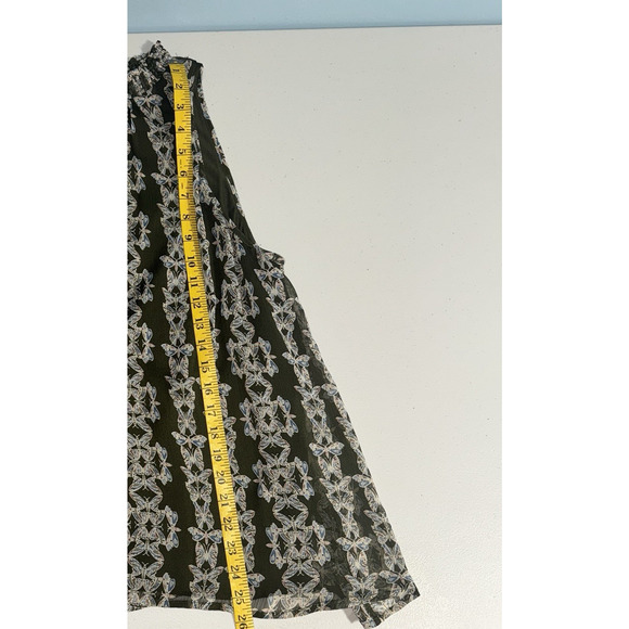 Sonoma Womens L Top Butterflies Casual Interview Office Wear Going Out Chiffon - Picture 7 of 7